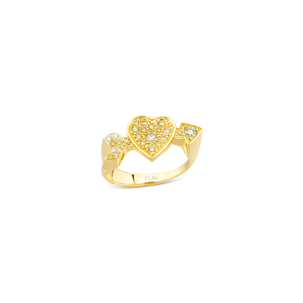 Bague Cupidon yellow